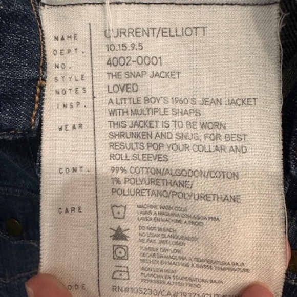CURRENT ELLIOT JACKET SIZE 1 - Picture 5 of 5